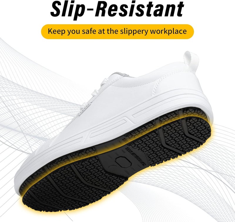 LMQLZHYC Store Non Slip Work Shoes Women Food Service Suitable for Restaurant Crew Nursing Shoe - Image 3